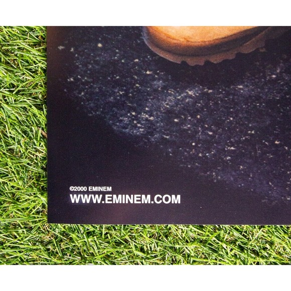 Slim Shady EMINEM 2000 Jail Poster Black Board Funky #6545 RARE Vintage Y2K NOS - Picture 5 of 8